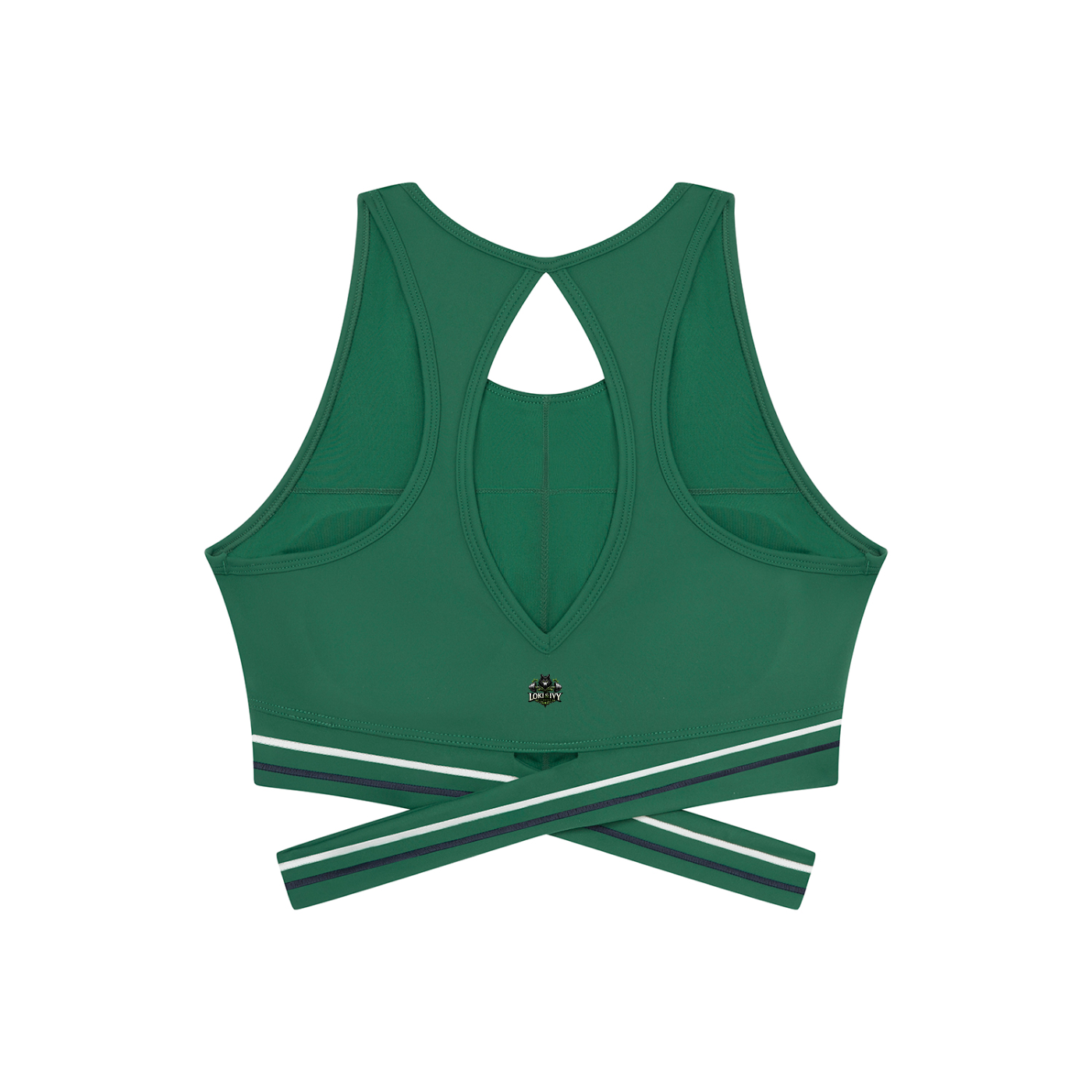 Loki & Ivy Women’s Criss-Cross Band Sports Bra