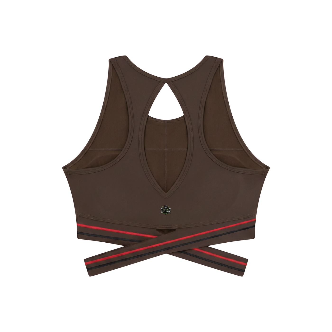 Loki & Ivy Women’s Criss-Cross Band Sports Bra