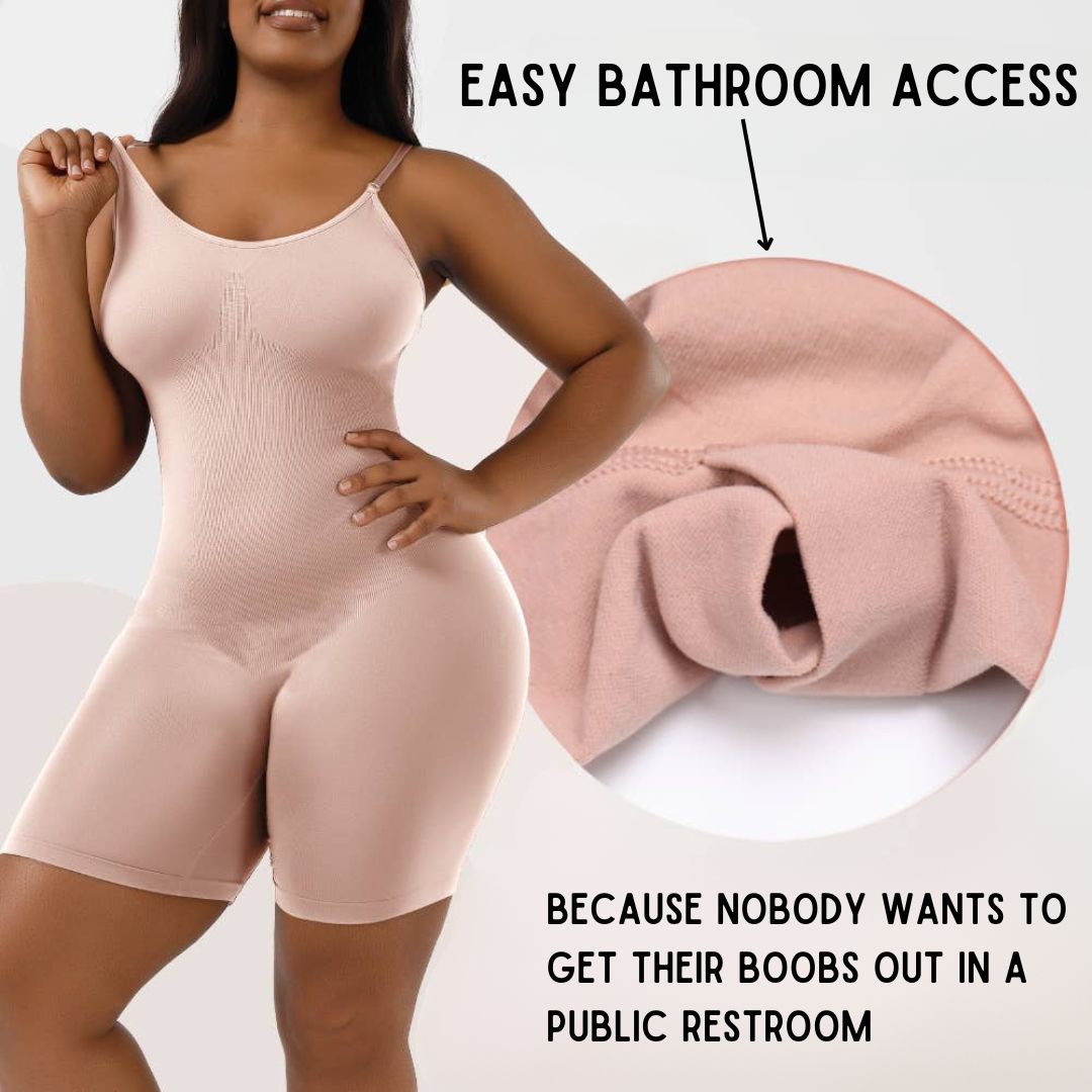 Shapewear Playsuit Seamless Bodysuit.