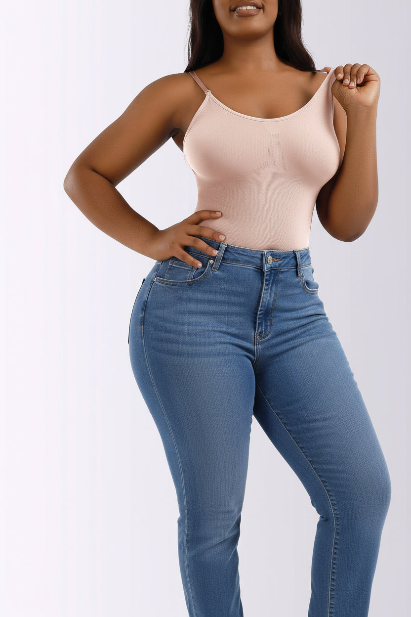 Shapewear Playsuit Seamless Bodysuit.