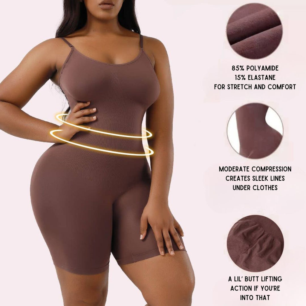 Shapewear Playsuit Seamless Bodysuit.
