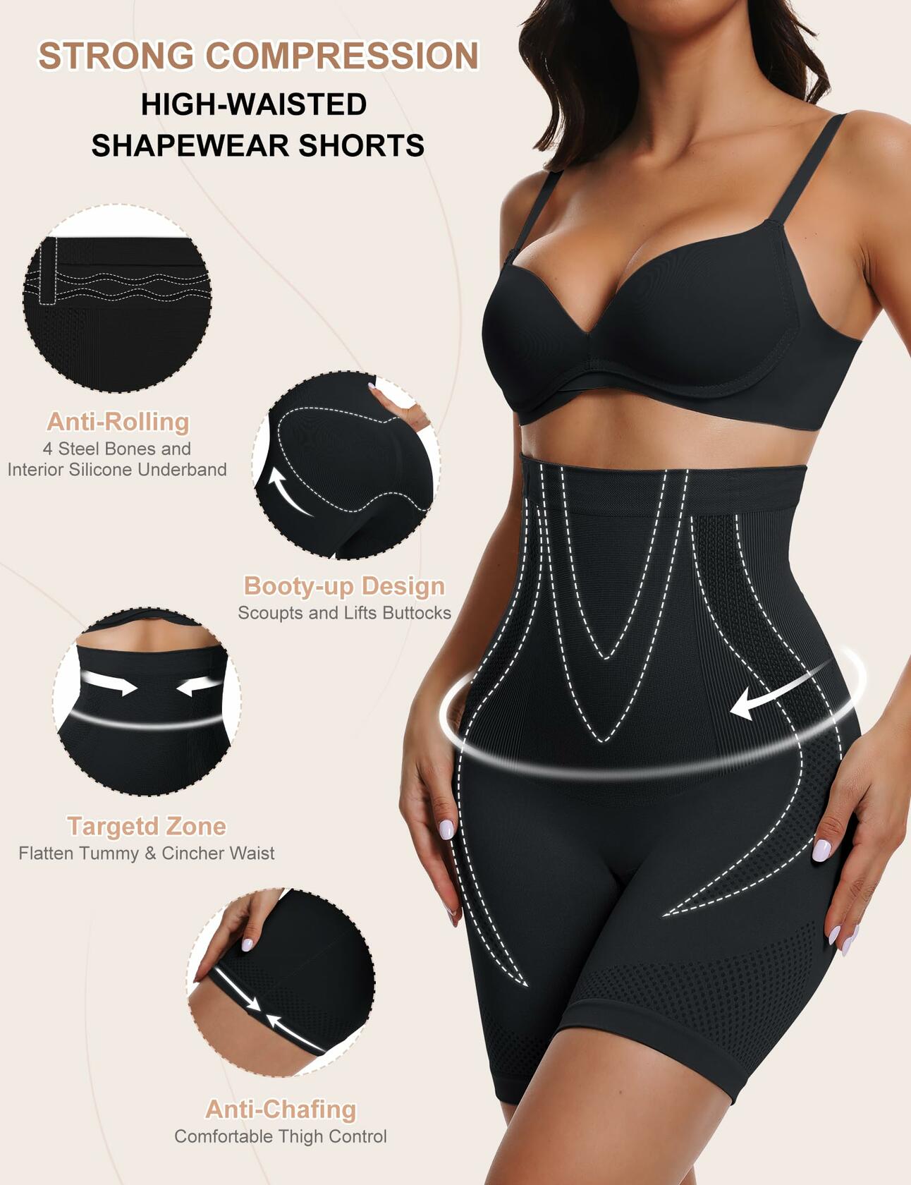 Sarin Mathews Women’s High Waisted Body Shaper
