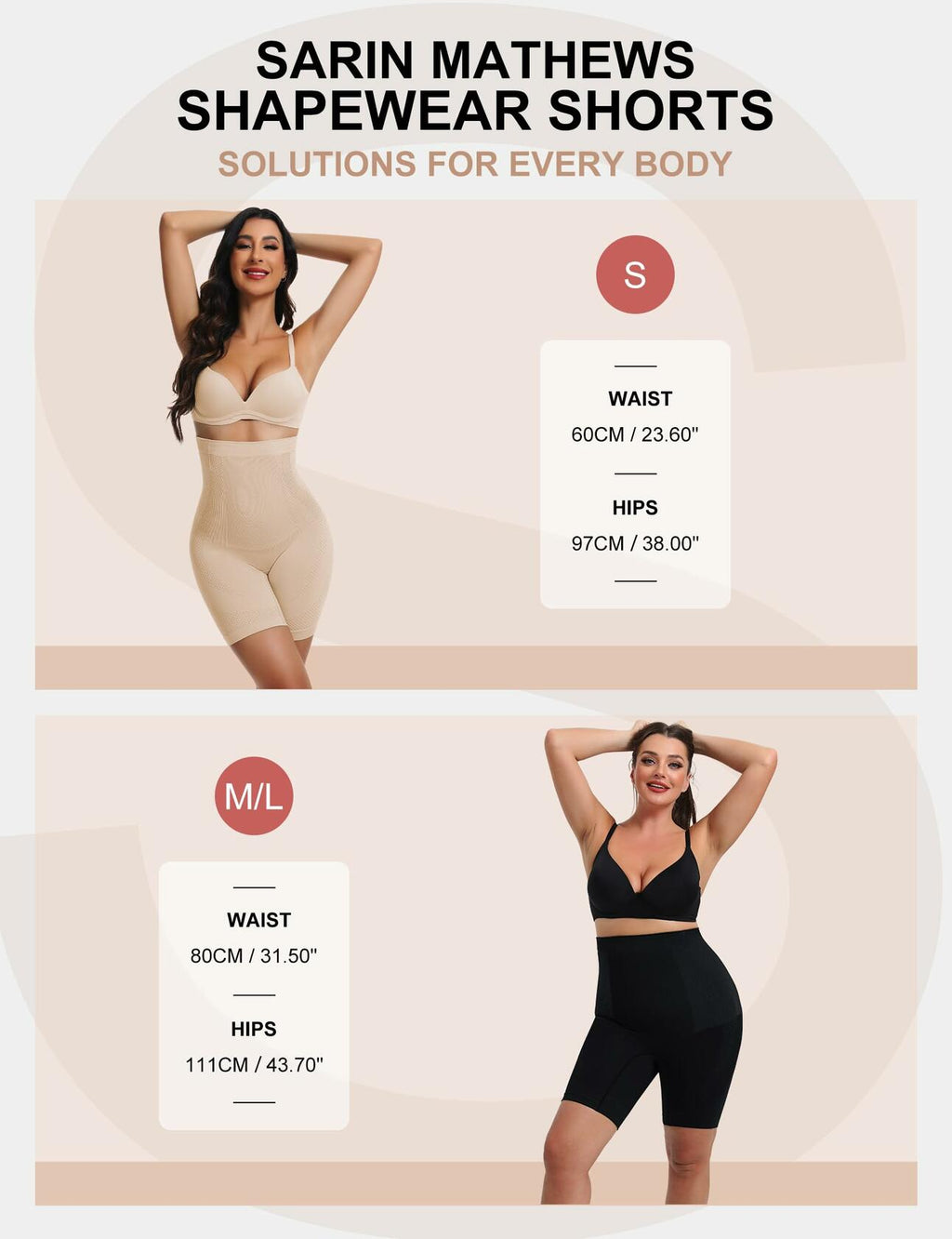 Sarin Mathews Women’s High Waisted Body Shaper